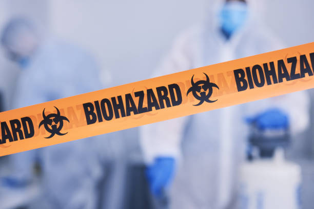 Professional Biohazard Cleanup technician working in Granite Falls, WA